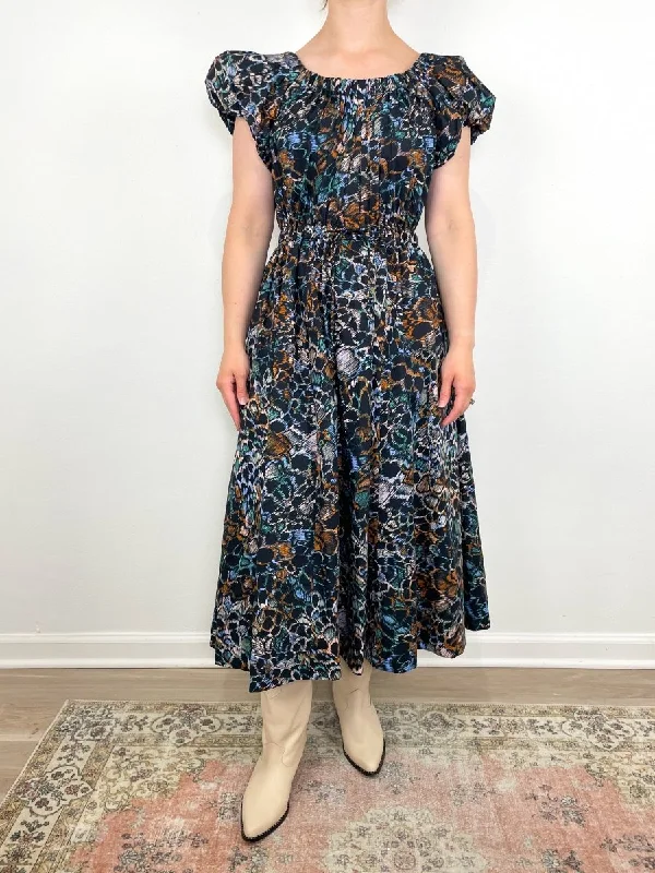 Gabi Dress in Starling